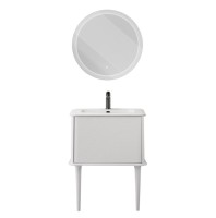 Тумба с раковиной Cezares Idra 65 1 ящик, bianco opaco