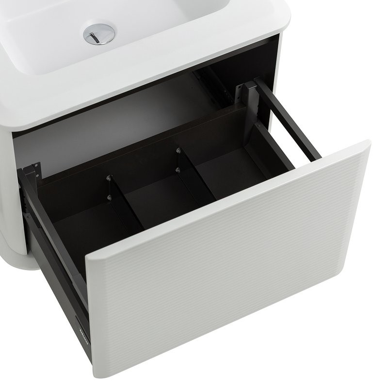 Тумба с раковиной Cezares Idra 65 1 ящик, bianco opaco