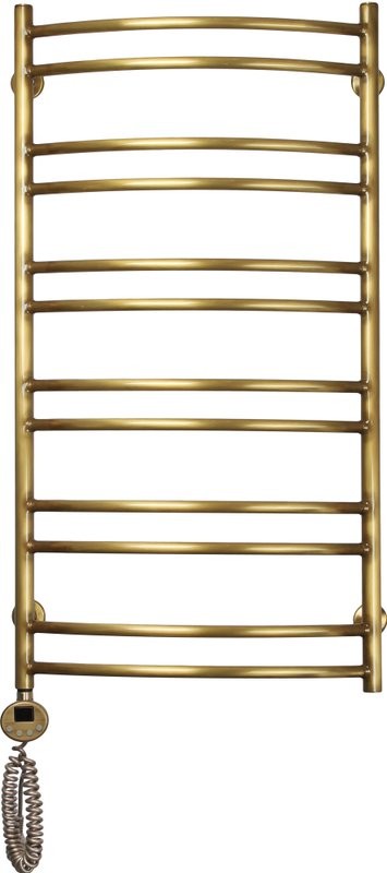 Полотенцесушитель электрический Domoterm Калипсо П12 50x100, античная бронза, L