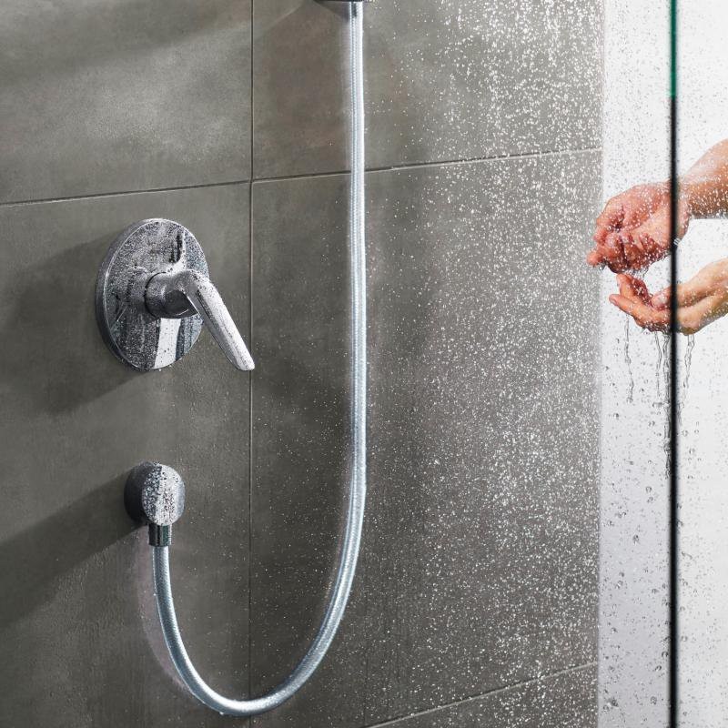 Встраиваемый смеситель для душа и ванны Hansgrohe Novus 71066000 С ВНУТРЕННЕЙ ЧАСТЬЮ, хром