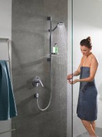 Встраиваемый смеситель для душа и ванны Hansgrohe Novus 71066000 С ВНУТРЕННЕЙ ЧАСТЬЮ, хром