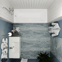 Акриловая ванна Triton Прага 150x70 см, пристенная, белая, с каркасом