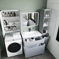 Мебель для ванной комнаты Style Line Марелла 80 напольная, серая