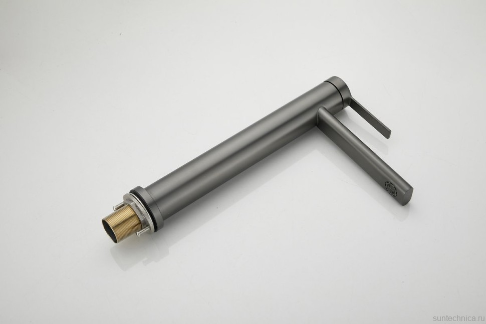 Смеситель для раковины BELZ B813 B11813-3 оружейная сталь