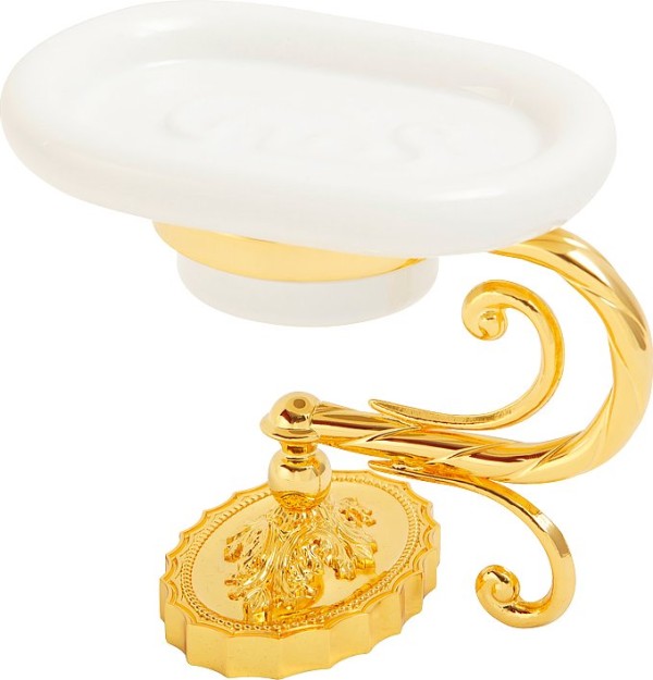 Мыльница Migliore Edera 16944 золото