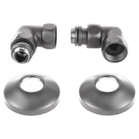 Полотенцесушитель водяной Secado Турин 1 К 80x55 см, графит, лесенка