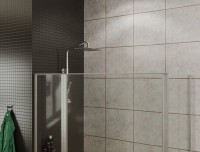 Душевой уголок Allen Brau Priority 120x90, профиль хром, стекло прозрачное