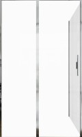 Душевой уголок Allen Brau Priority 120x90, профиль хром, стекло прозрачное