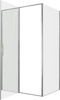 Душевой уголок Allen Brau Priority 120x90, профиль хром, стекло прозрачное