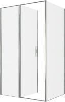 Душевой уголок Allen Brau Priority 120x90, профиль хром, стекло прозрачное