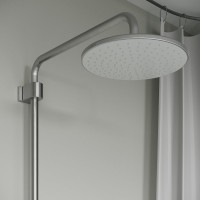 Комплект для ванной IDDIS Aiger Душевая стойка IDDIS Aiger AIGBC3Fi06 + Смеситель для раковины AIGBC00i01, хром матовый