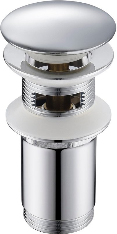 Донный клапан для раковины Timo 8011/00 chrome с переливом, хром