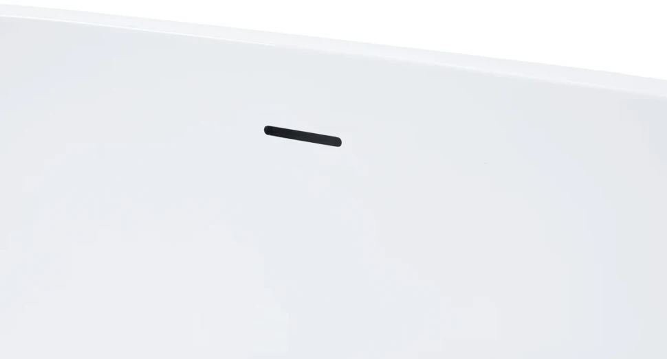 Акриловая ванна Grossman Classic GR-2502 160x80 см, отдельностоящая, белая, овальная, с каркасом, со сливом-переливом