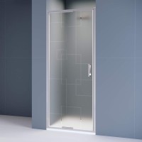 Душевая дверь в нишу RGW Stilvoll SV-05 80 см, профиль матовый хром, стекло smart line matt