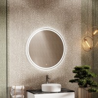 Зеркало круглое Sancos Bella 80 с подсветкой