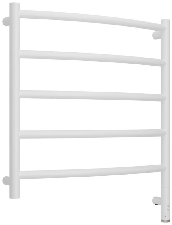 Полотенцесушитель электрический Сунержа Галант 3.1 30-6001-6060 70x65 см, подключение справа, матовый белый, лесенка