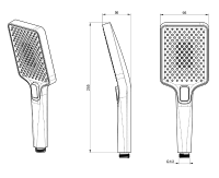 Смеситель с длинным изливом для ванны Wonzon & Woghand Flex WW-639906-MB черный матовый Смеситель с длинным изливом для ванны Wonzon & Woghand Flex WW-639906-MB черный матовый