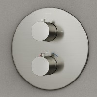 Душевой комплект с термостатом Sancos Etna, с внутренней частью, брашированный никель, PVD покрытие, SC9010BN