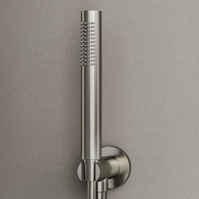 Душевой комплект с термостатом Sancos Etna, с внутренней частью, брашированный никель, PVD покрытие, SC9010BN