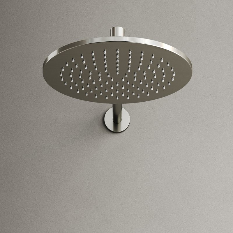 Душевой комплект с термостатом Sancos Etna, с внутренней частью, брашированный никель, PVD покрытие, SC9010BN