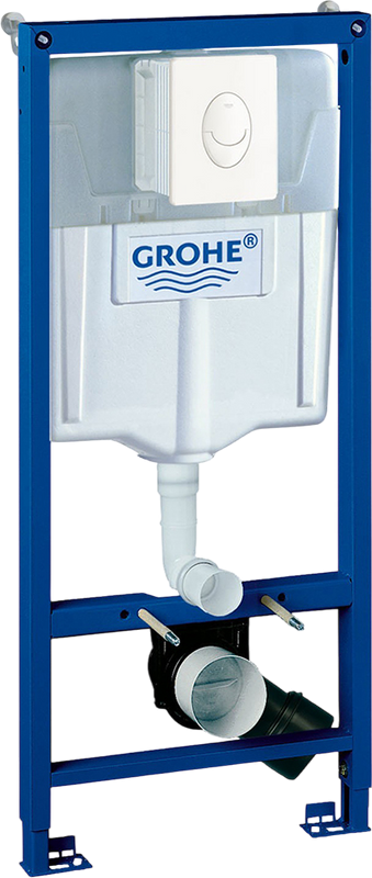 Система инсталляции для унитазов Grohe Rapid SL 38722001 4 в 1 с кнопкой смыва