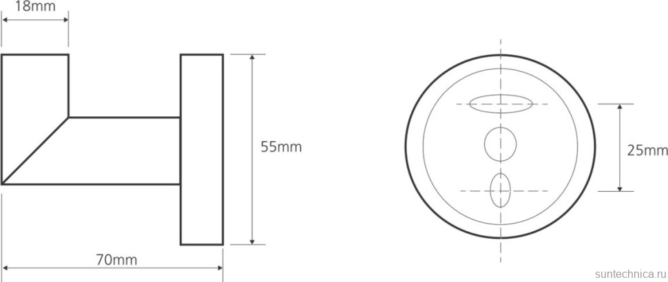 Крючок Bemeta Omega 104206022