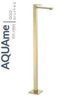 Смеситель для раковины напольный AQUAme Savona AQM6811BG