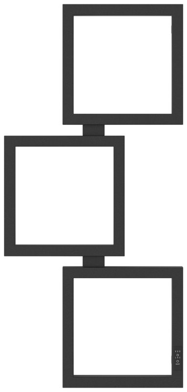 Полотенцесушитель электрический Сунержа Этюд ES 15-0847-1050 105x50 см, подключение справа, темный титан муар