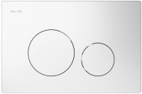 Кнопка смыва для унитаза AM.PM Pro L I049001 пластик, цвет глянцевый белый