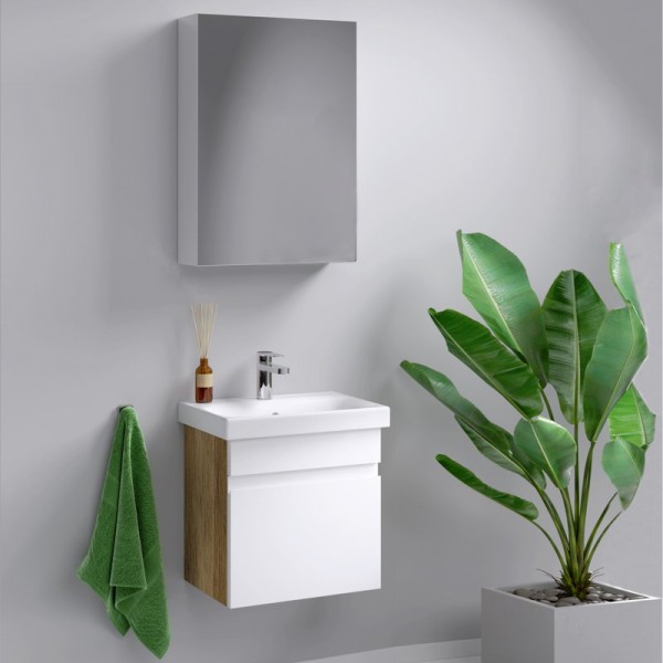 Мебель для ванной комнаты Aqwella Smart 50 дуб балтийский