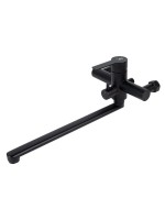 Смеситель с длинным изливом для ванны Agger Easy A3121144 черный матовый
