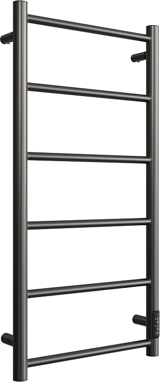 Полотенцесушитель электрический Двин J Neo 80х40, оружейная сталь