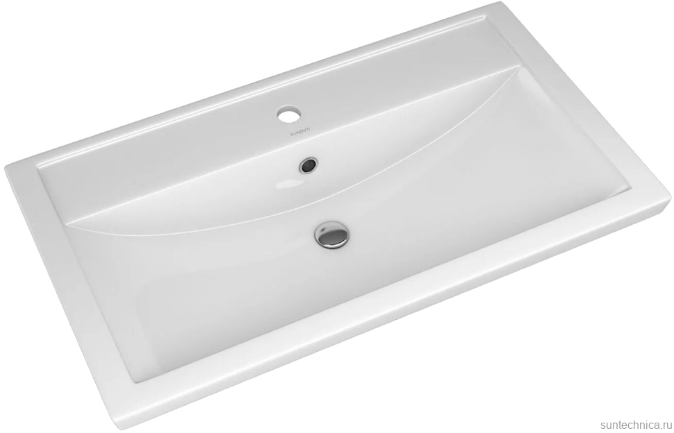 Мебель для ванной комнаты SanStar Riana 80 подвесная, grey, раковина Фостер 80