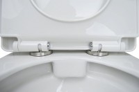 Унитаз-компакт напольный AZARIO Fretta AZ-1223 крышка-сиденье дюропласт, глянцевый белый