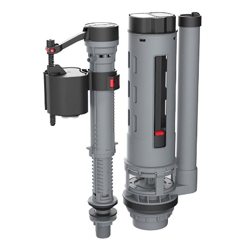 Унитаз-компакт напольный AZARIO Fretta AZ-1223 крышка-сиденье дюропласт, глянцевый белый