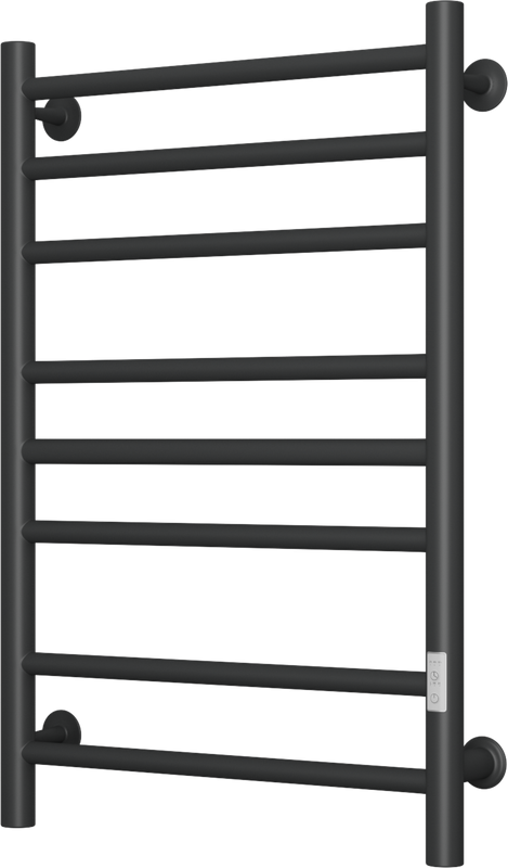 Полотенцесушитель электрический Bauedge M0029 50х80 R черный матовый