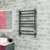 Полотенцесушитель электрический Bauedge M0029 50х80 R черный матовый