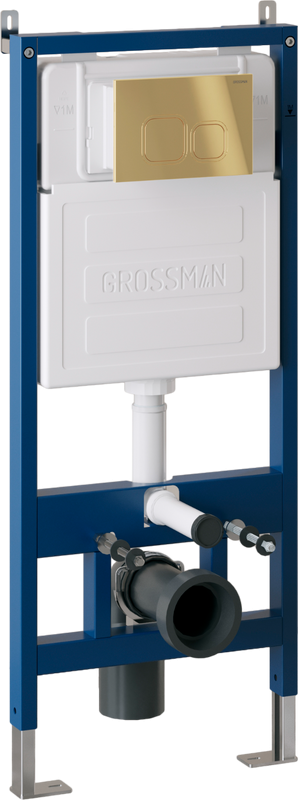 Кнопка смыва Grossman Cosmo золото глянцевая