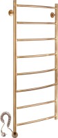 Полотенцесушитель электрический Secado Милан 1 105x55 см, подключение слева, бронза, лесенка, латунь