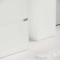 Мебель для ванной комнаты Sancos Libra Floor 100 белый глянец, белая раковина CN7003