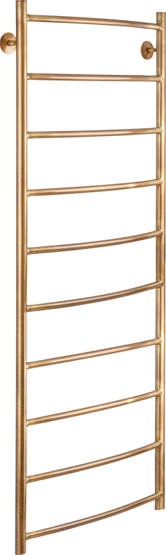 Полотенцесушитель водяной Secado Милан 1 плюс 125x55 см, бронза, лесенка, латунь