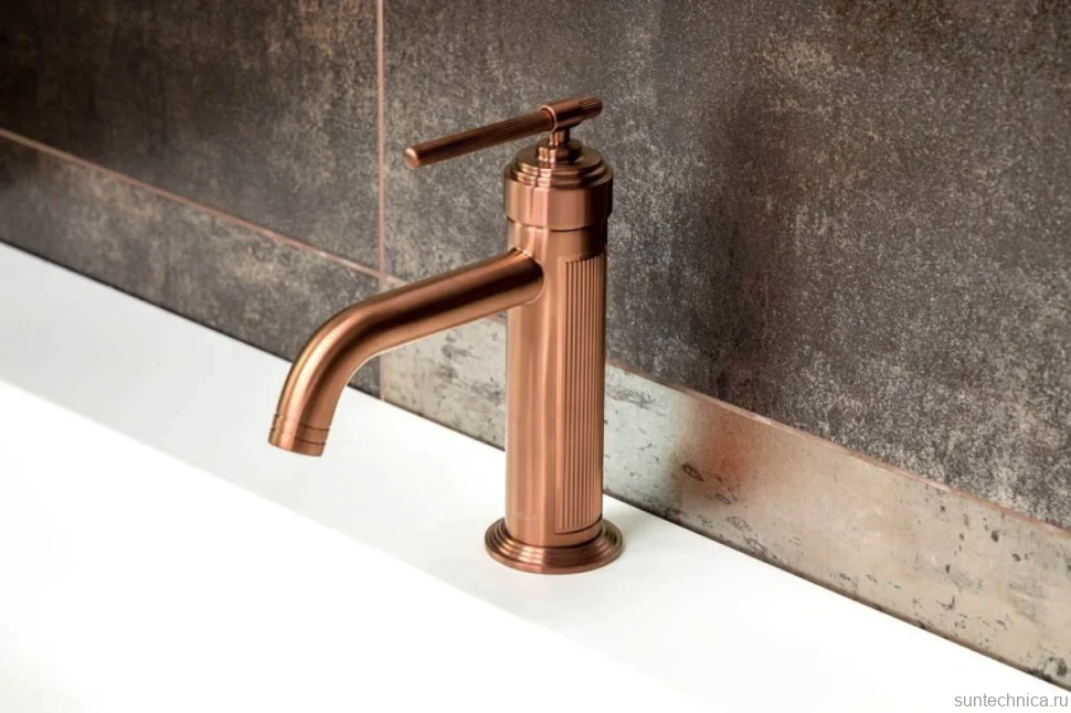 Смеситель для раковины Boheme Eterna 171-CB copper brushed