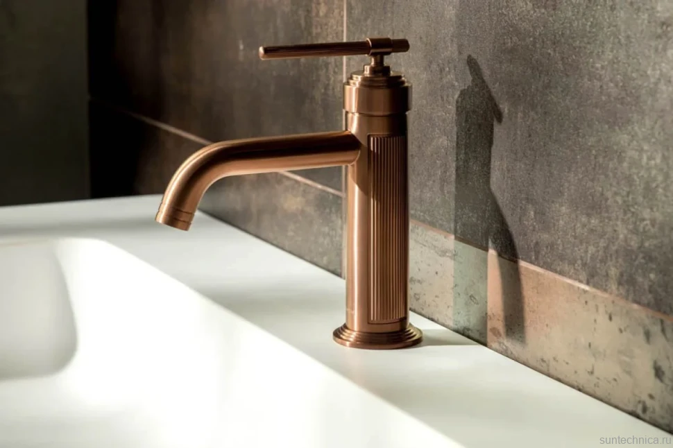 Смеситель для раковины Boheme Eterna 171-CB copper brushed