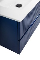 Тумба с раковиной Cezares Duet 80 sapfiro, раковина Cezares CZR-8095-80