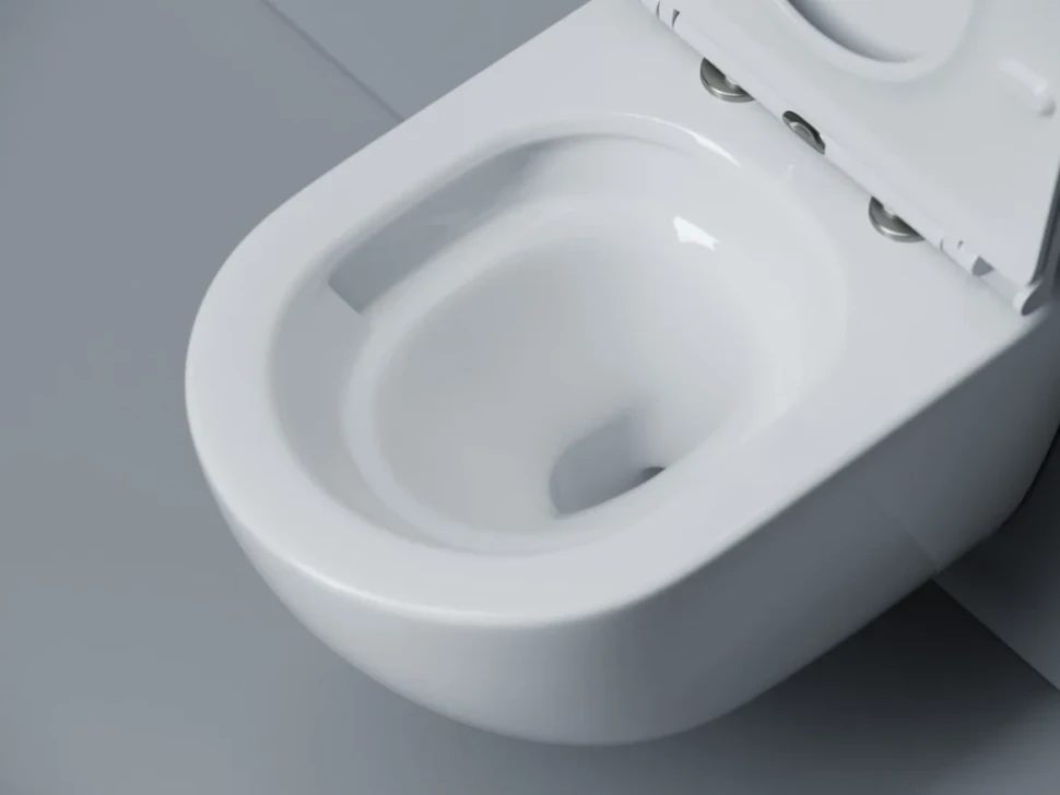 Унитаз подвесной Ceramicanova Alba, торнадо 3.0, сиденье микролифт, белый, CN11005T