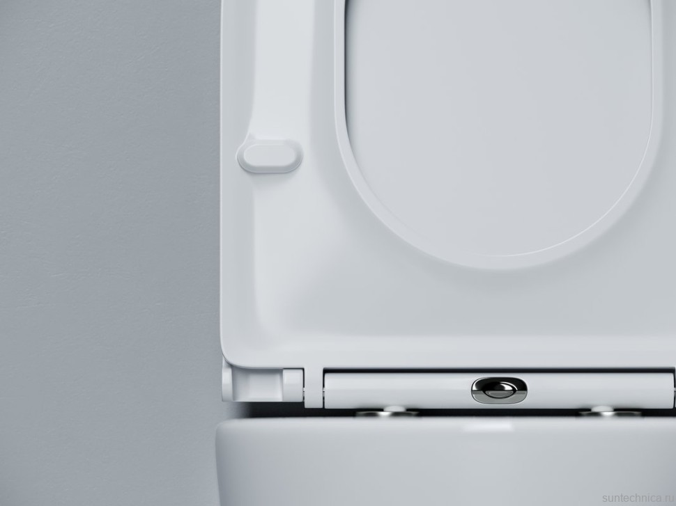 Унитаз подвесной Ceramicanova Alba, торнадо 3.0, сиденье микролифт, белый, CN11005T