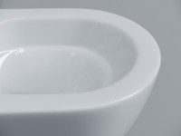 Унитаз подвесной Ceramicanova Alba, торнадо 3.0, сиденье микролифт, белый, CN11005T