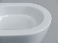 Унитаз подвесной Ceramicanova Alba, торнадо 3.0, сиденье микролифт, белый, CN11005T