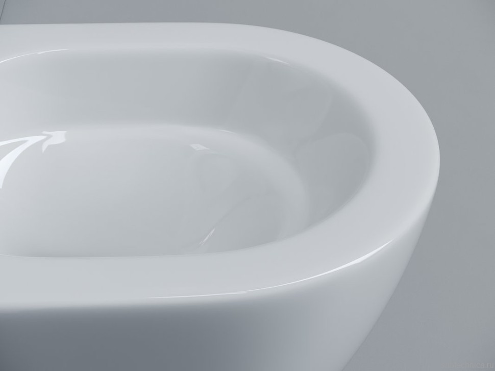 Унитаз подвесной Ceramicanova Alba, торнадо 3.0, сиденье микролифт, белый, CN11005T