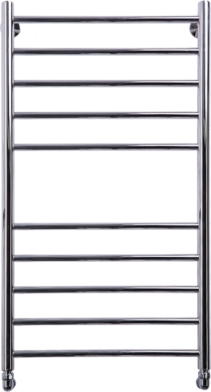 Полотенцесушитель водяной Comfysan Luce W-10 100х50 100x55 см, хром, лесенка